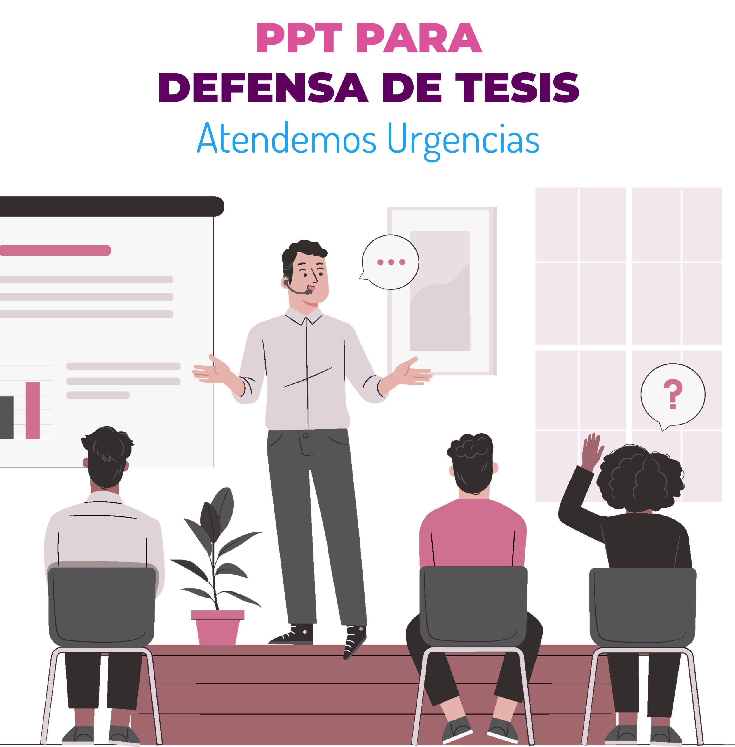 hacemos presentacion powerpoint ppt para defensa de tesis - deunatesis.com