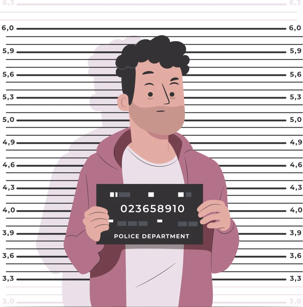 persona sosteniendo una placa policial como representación de reclamos sobre servicios de tesis en Chile